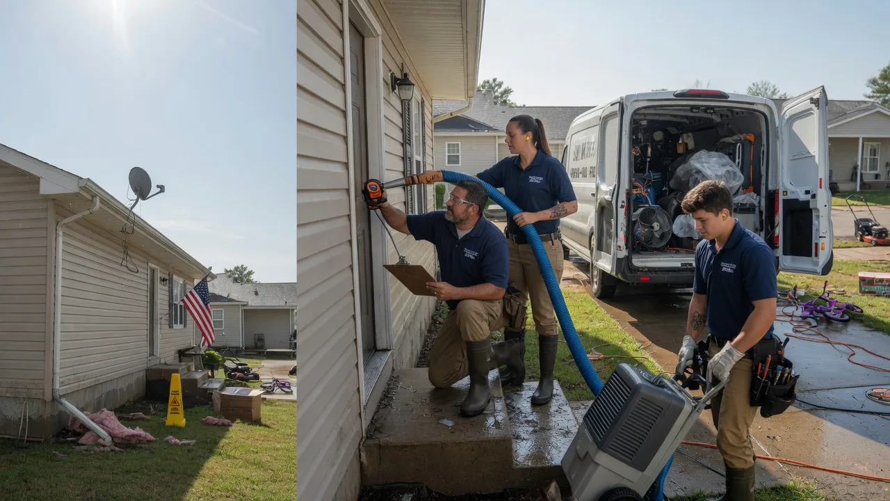 Ceiling Water Damage Restoration in Finley, ND near me